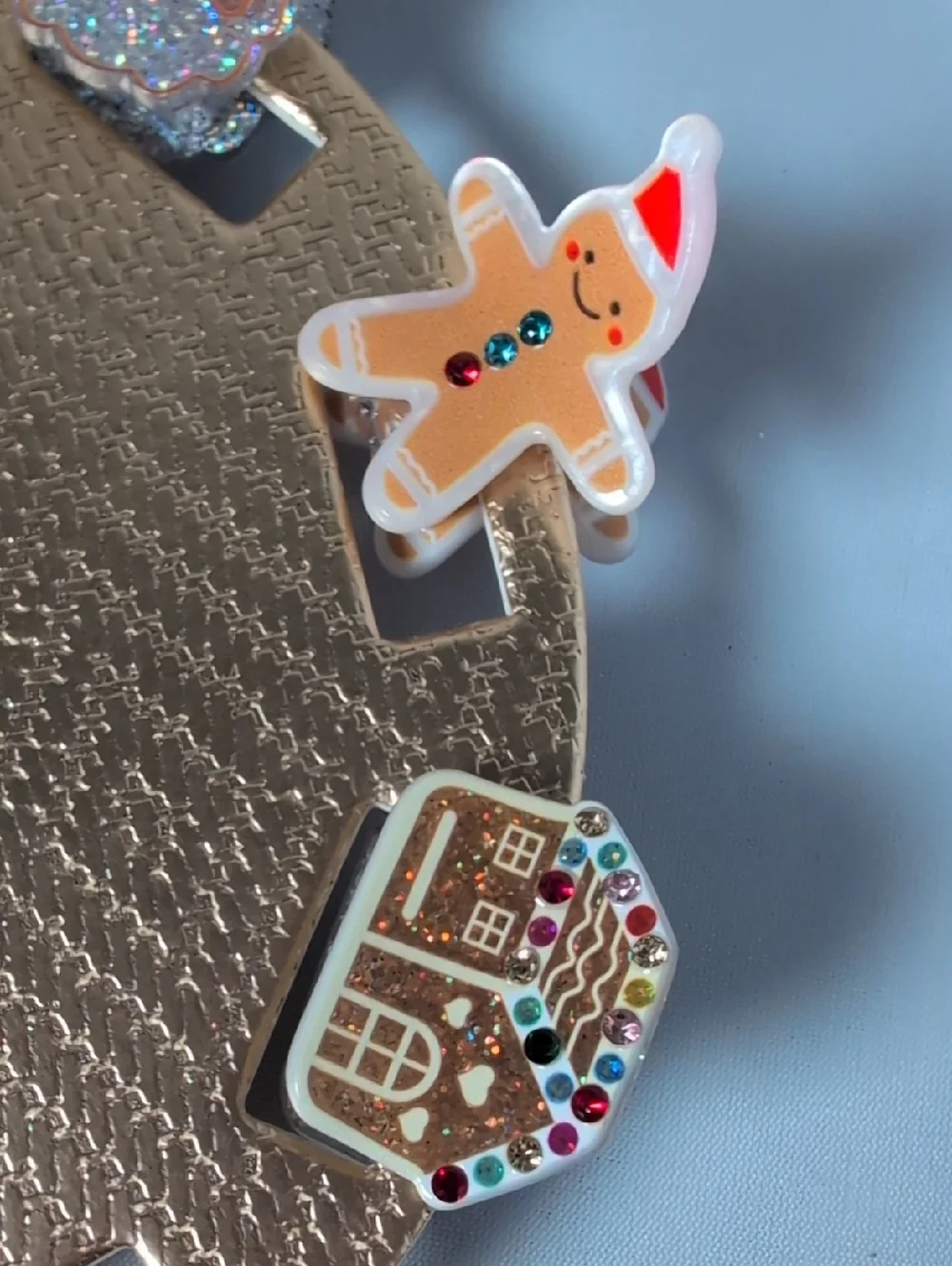 Piper K Christmas Themed Mini Hair Claw Clips *Please Read